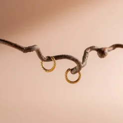 Atolea Jewelry Earrings<Hammered Hoops Earrings
