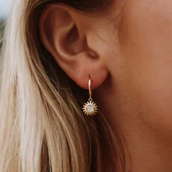 Atolea Jewelry Earrings<Helios Hoop Earrings