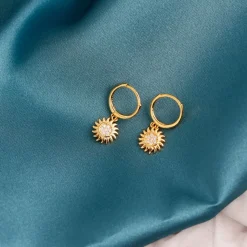 Atolea Jewelry Earrings<Helios Hoop Earrings