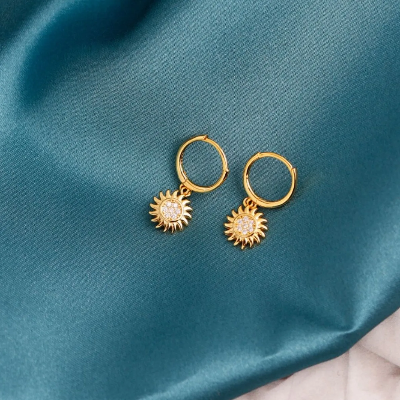 Atolea Jewelry Earrings<Helios Hoop Earrings