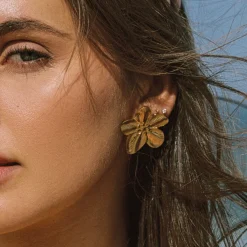 Atolea Jewelry Earrings<Hibiscus Earrings