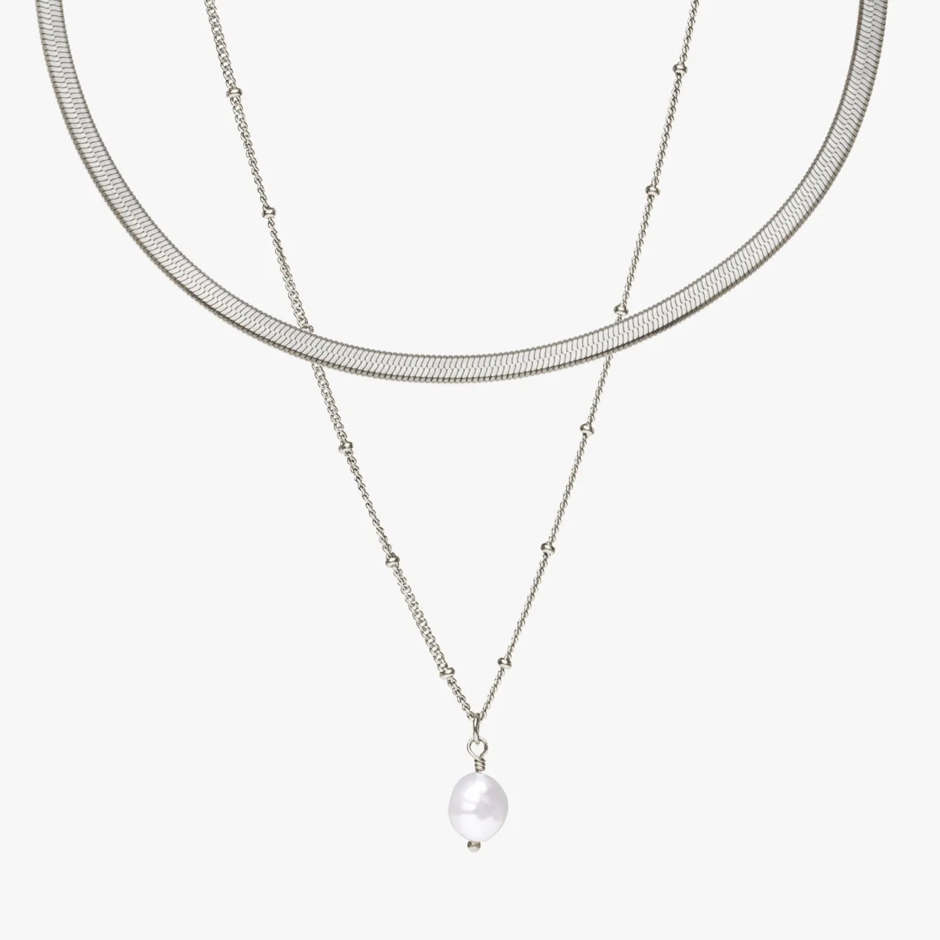 Atolea Jewelry Necklaces<High Shine Bundle | Silver