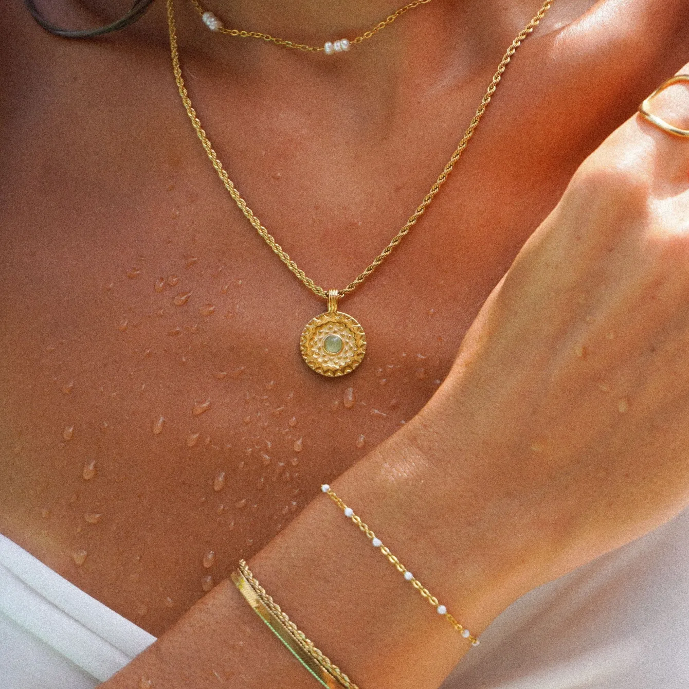 Atolea Jewelry Necklaces<Inca Sun Necklace