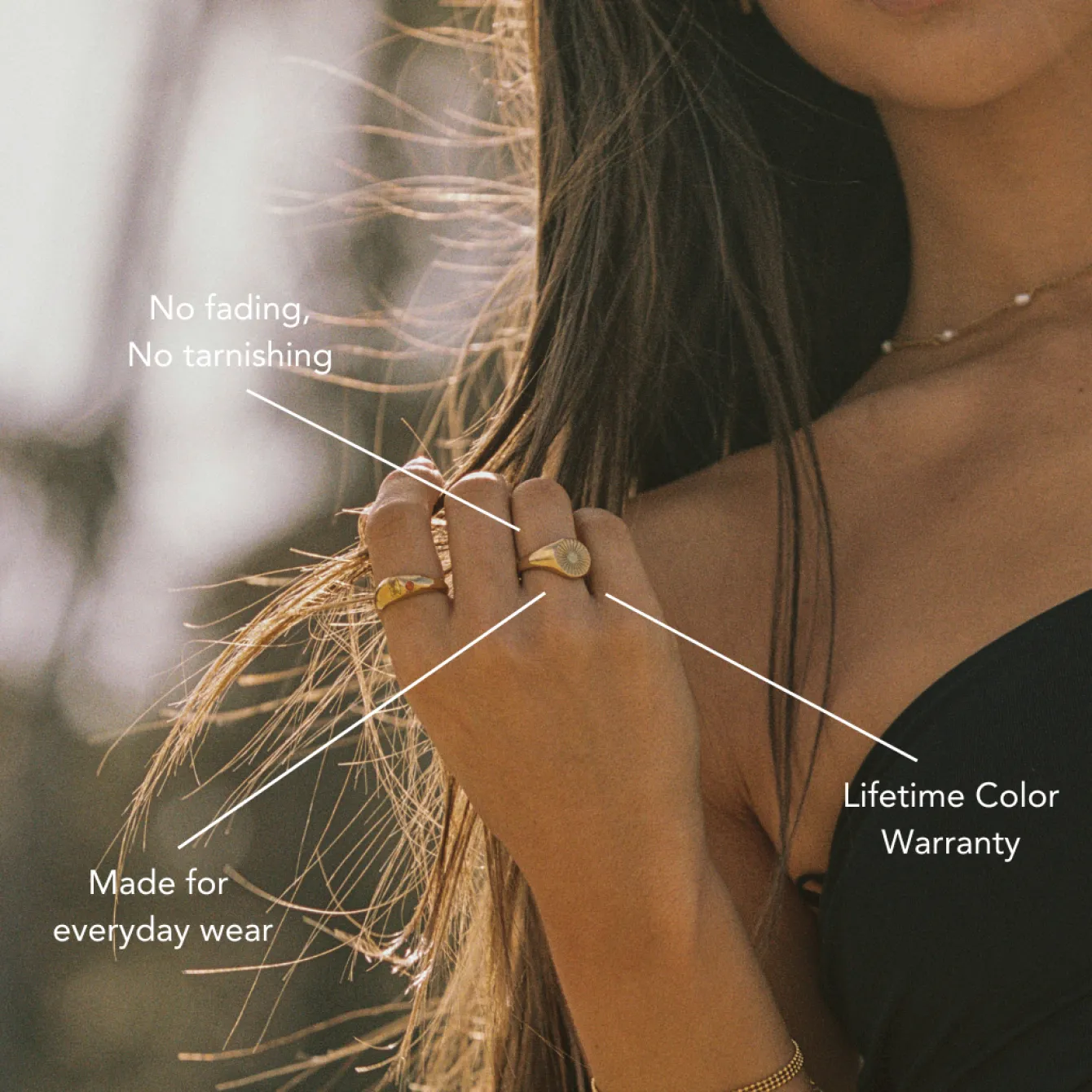 Atolea Jewelry Rings<Isla Ring