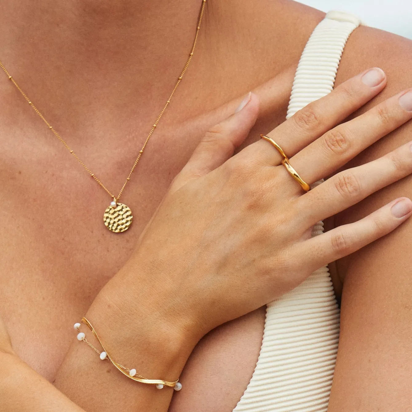Atolea Jewelry Necklaces<Island Medallion Necklace