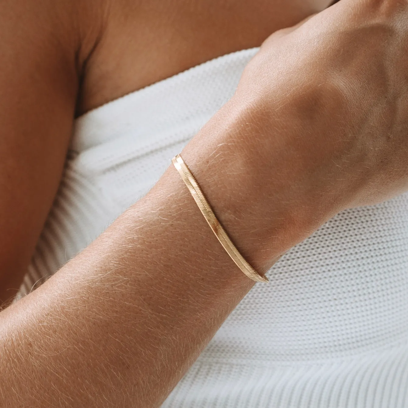 Atolea Jewelry Bracelets<Kauai Herringbone Bracelet