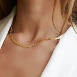 Atolea Jewelry Necklaces<Kauai Herringbone Choker