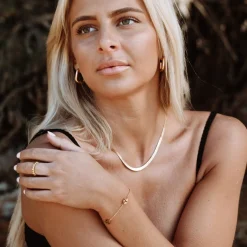 Atolea Jewelry Necklaces<Kauai Herringbone Choker