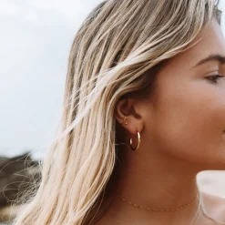 Atolea Jewelry Earrings<Large Hoop Earrings