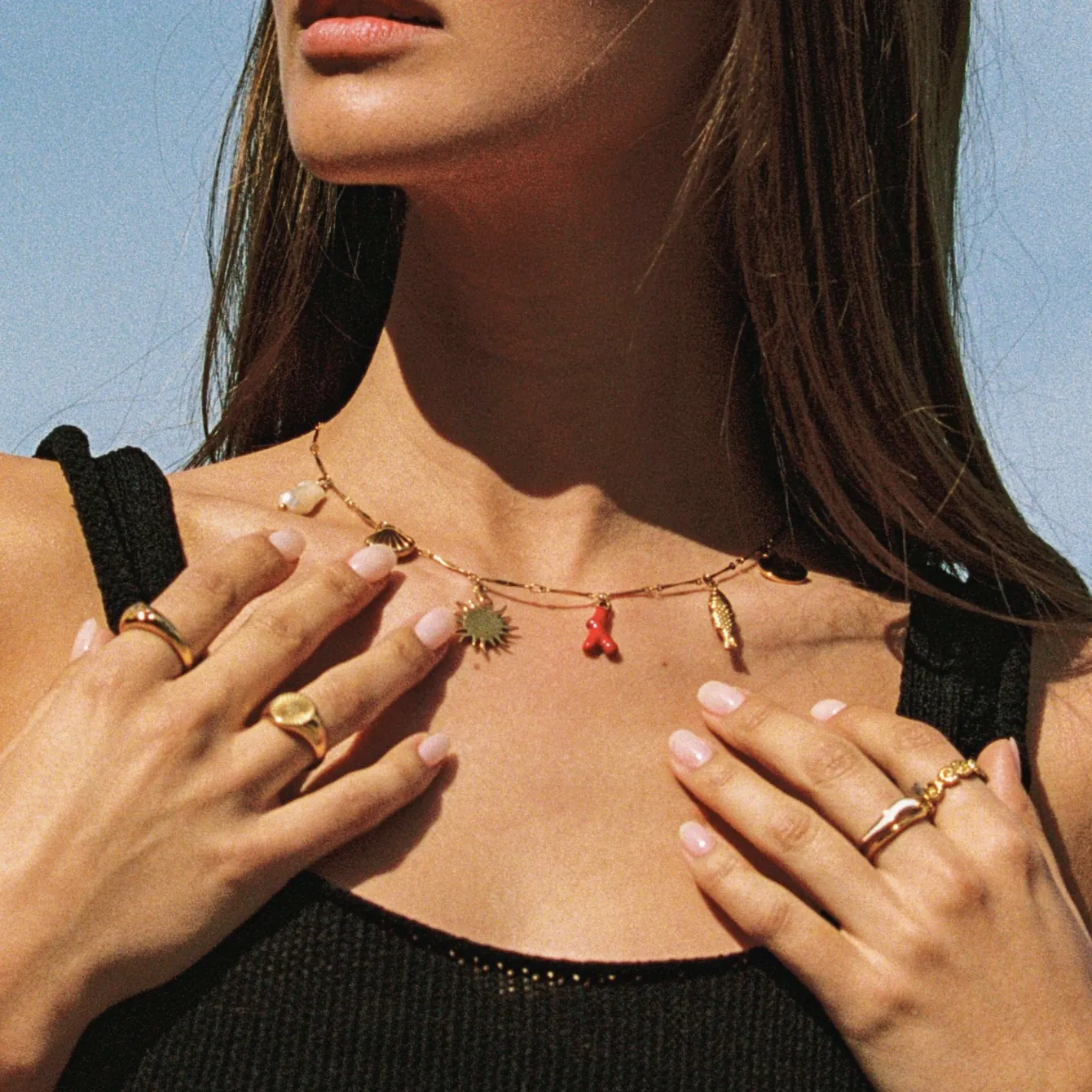 Atolea Jewelry Pearls|Necklaces<Mediterranean Necklace