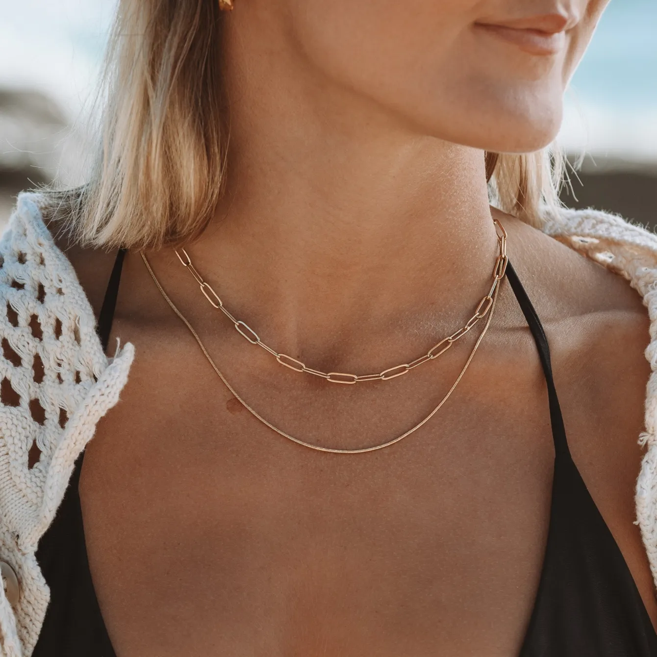 Atolea Jewelry Necklaces<Melrose Layered Necklace