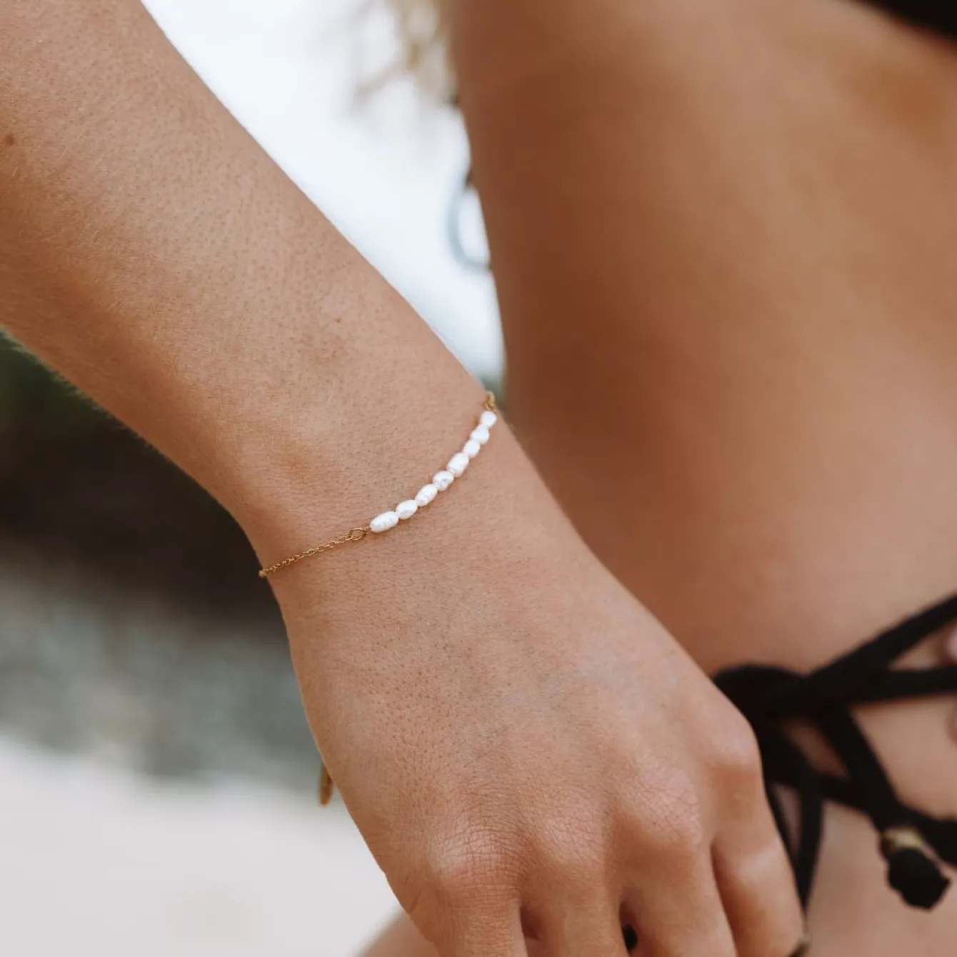Atolea Jewelry Bracelets|Pearls<Mini Freshwater Pearl Bracelet