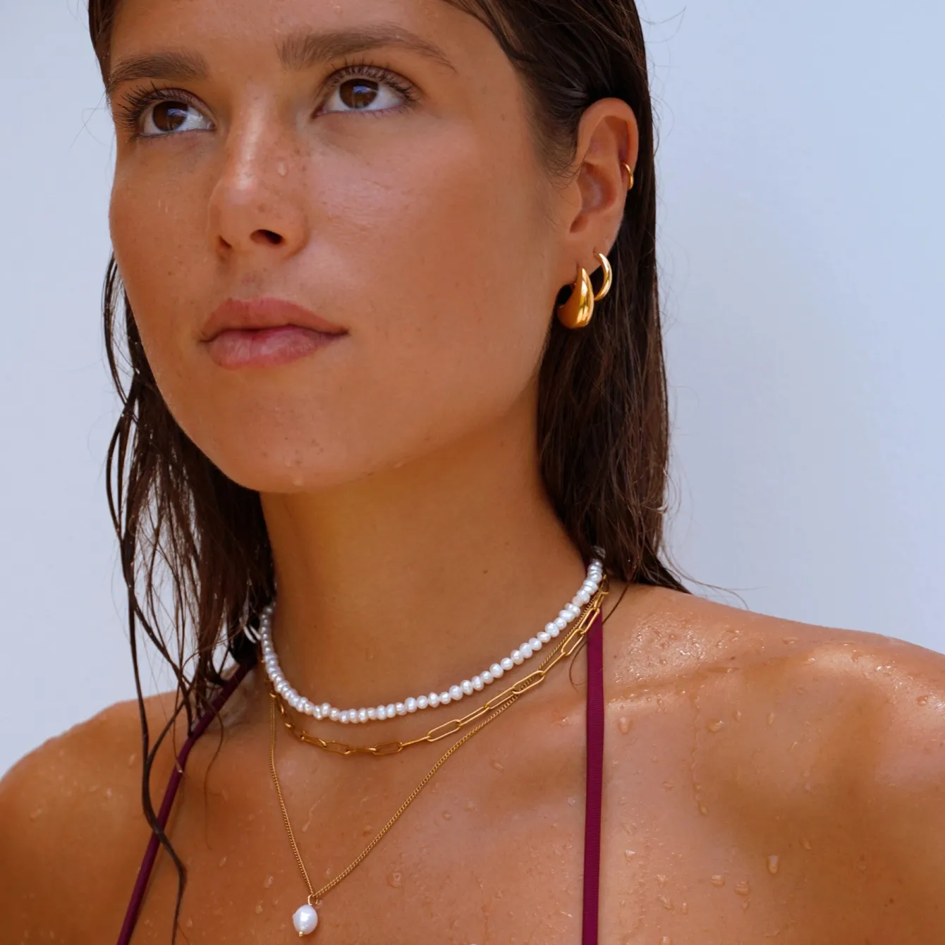 Atolea Jewelry Pearls|Necklaces<Mini Freshwater Pearl Choker