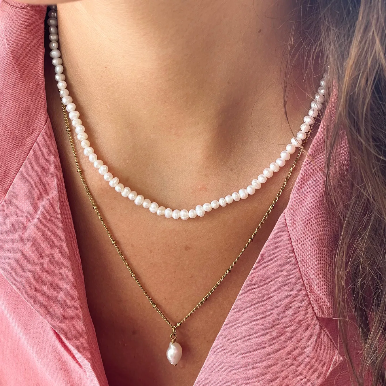 Atolea Jewelry Pearls|Necklaces<Mini Freshwater Pearl Choker