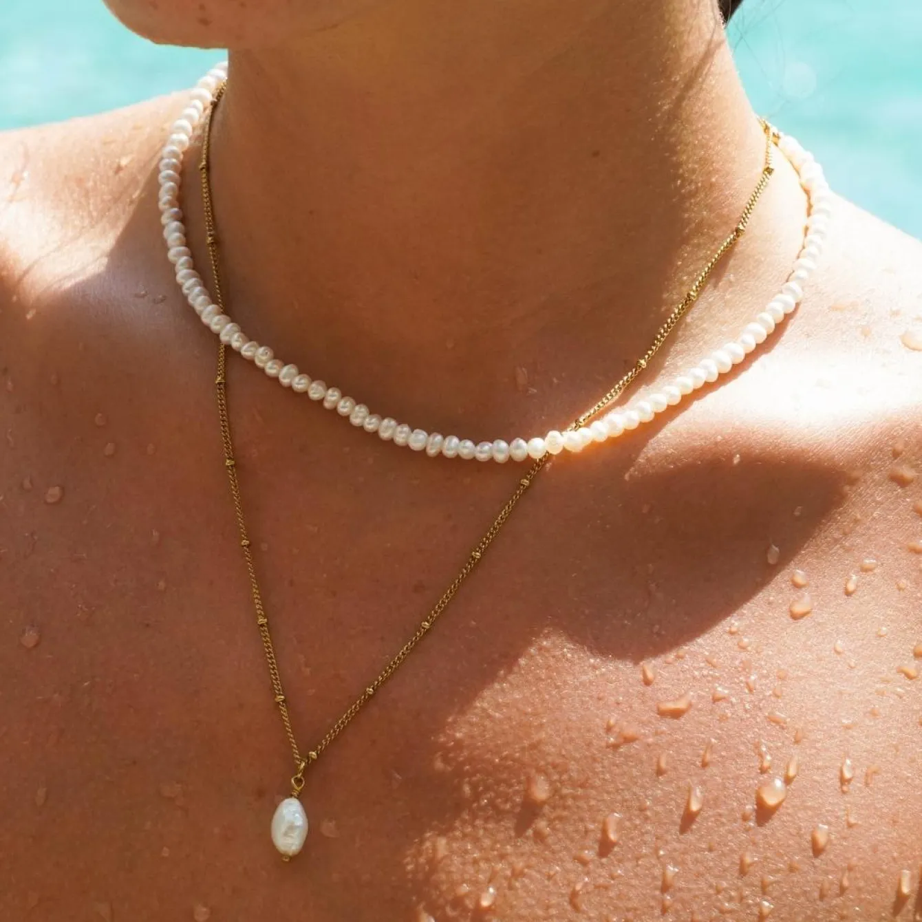 Atolea Jewelry Pearls|Necklaces<Mini Freshwater Pearl Choker