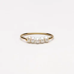 Atolea Jewelry Pearls|Rings<Mini Pearls Ring