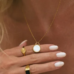 Atolea Jewelry Pearls|Necklaces<Mother of Pearl Pendant