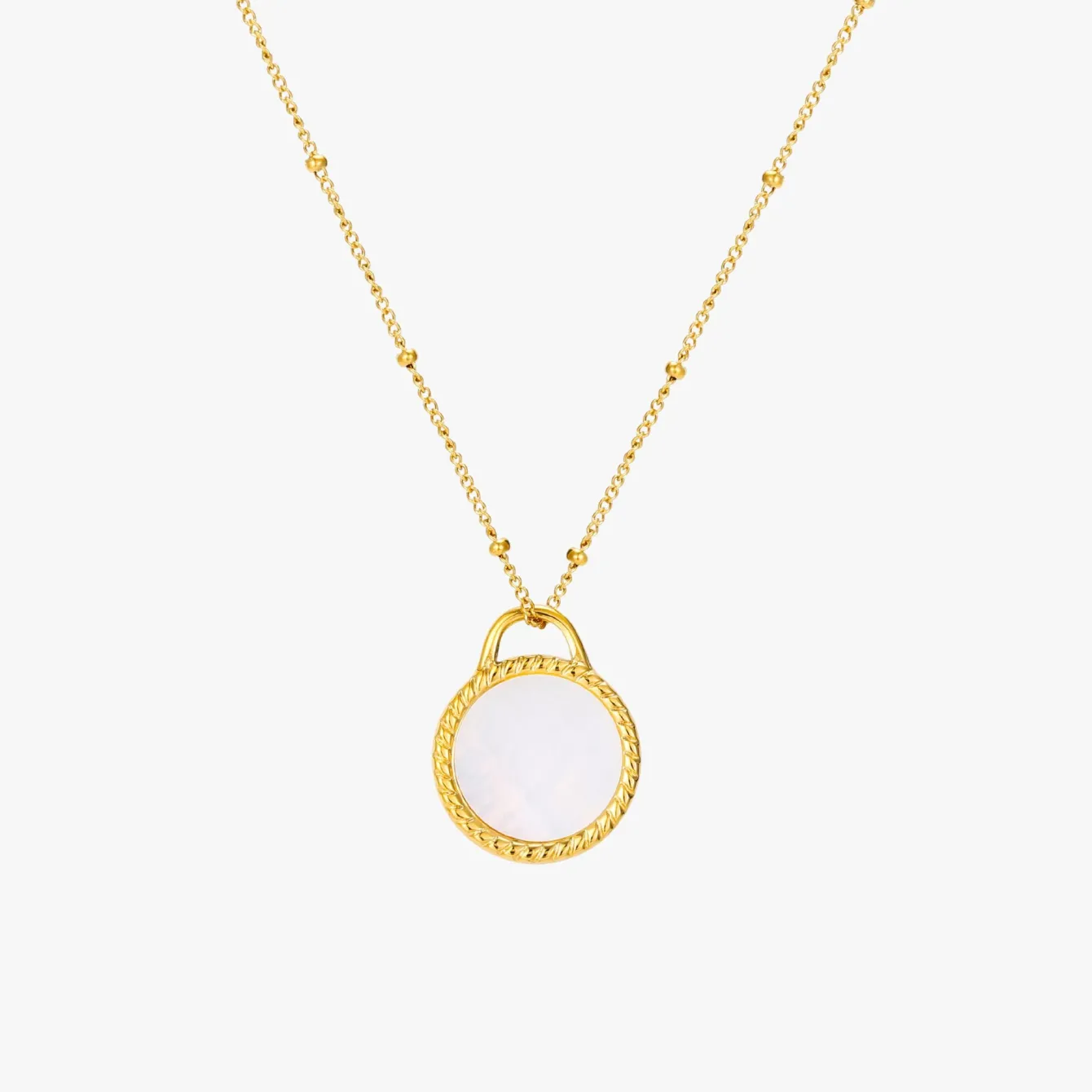 Atolea Jewelry Pearls|Necklaces<Mother of Pearl Pendant
