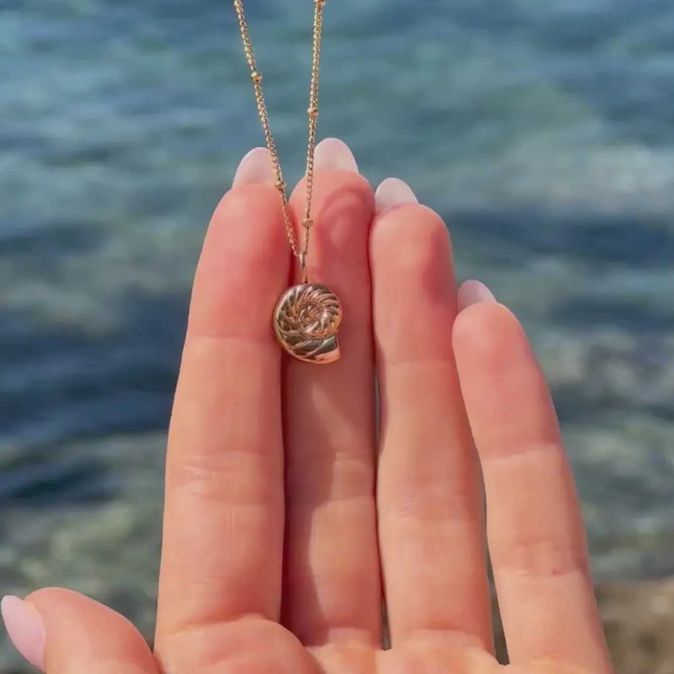 Atolea Jewelry Necklaces<Nautilus Necklace
