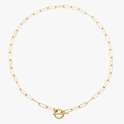 Atolea Jewelry Necklaces<Paperclip Toggle Necklace