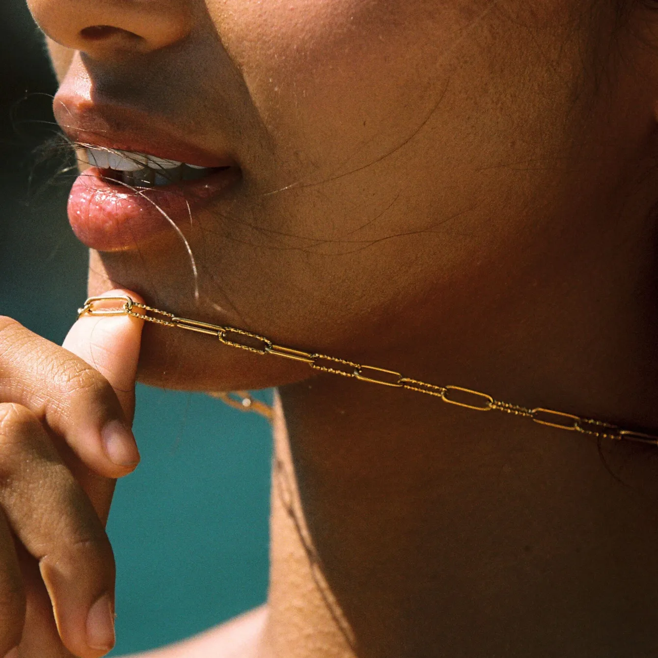 Atolea Jewelry Necklaces<Paperclip Toggle Necklace