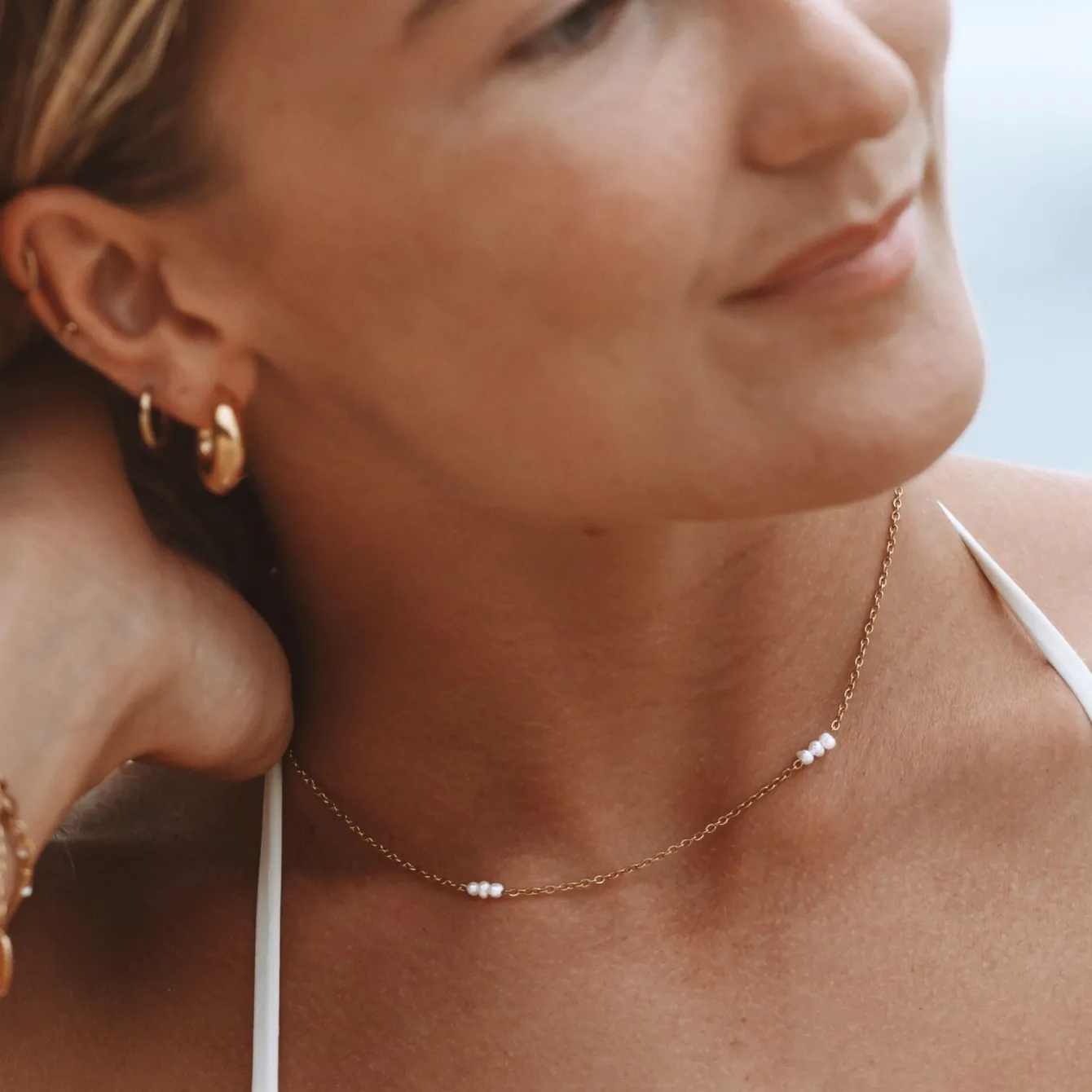 Atolea Jewelry Pearls|Necklaces<Pearl Power Choker