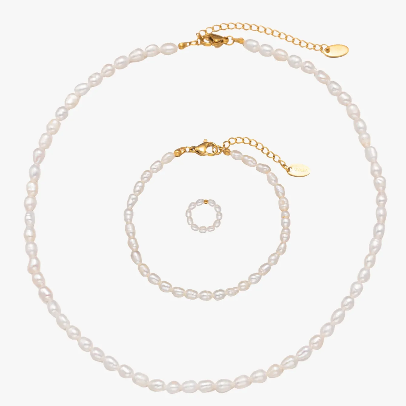 Atolea Jewelry Pearls|Necklaces<Pearls Ultimate Bundle