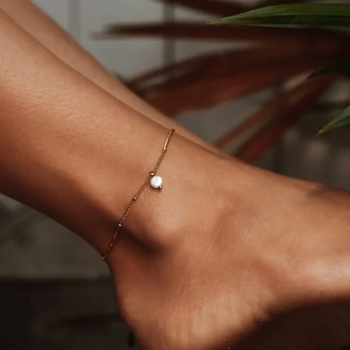 Atolea Jewelry Anklets|Pearls<Pearly Anklet