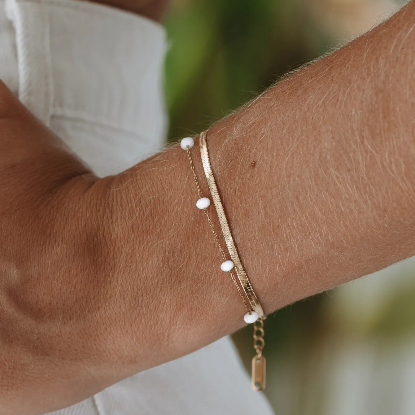 Atolea Jewelry Bracelets|Pearls<Santorini Layered Bracelet