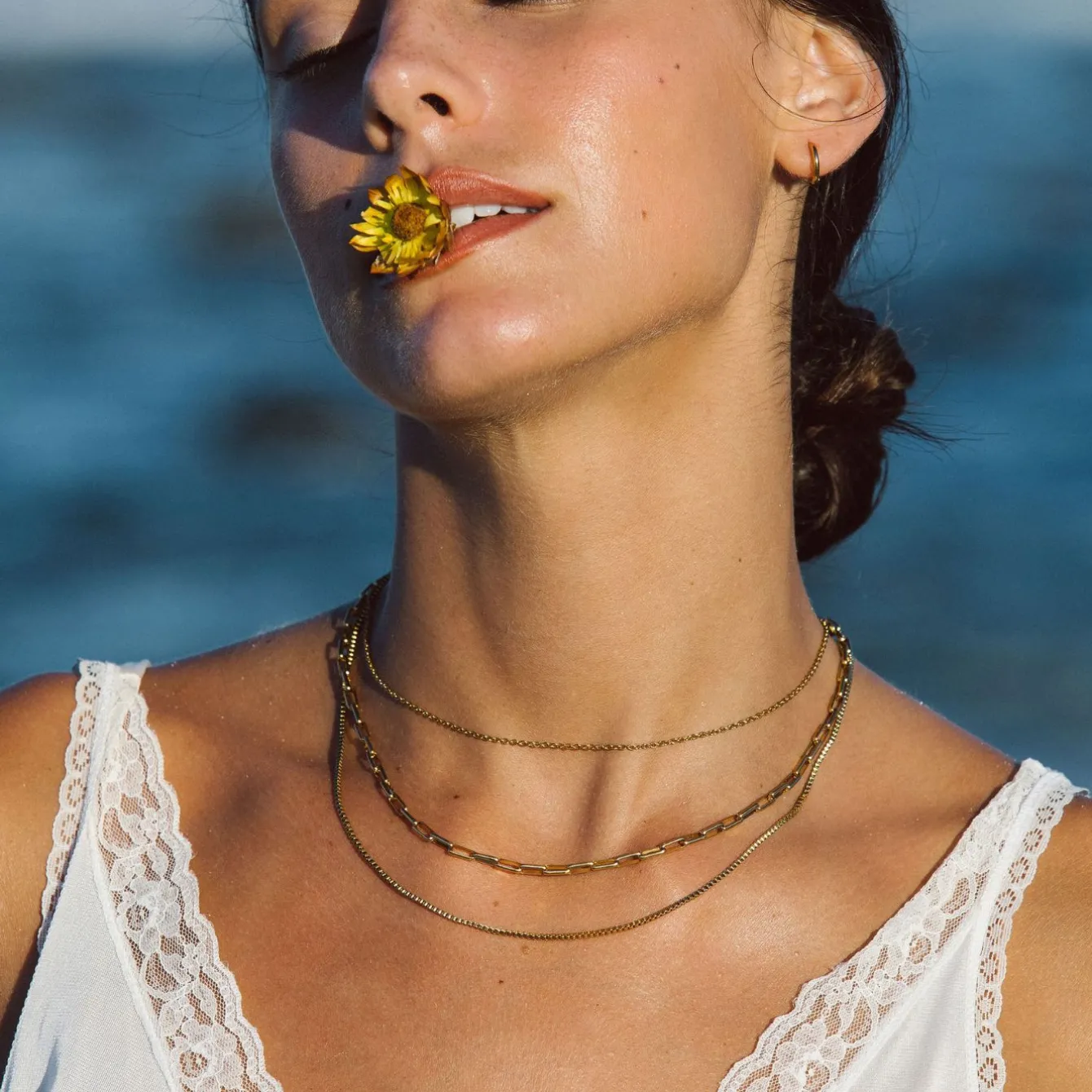 Atolea Jewelry Necklaces<Saona Layered Necklace