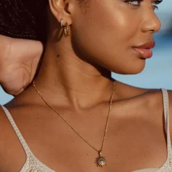 Atolea Jewelry Necklaces<Sun Necklace