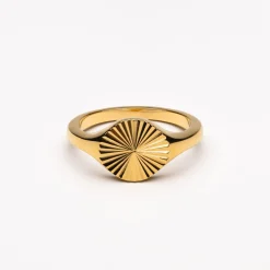 Atolea Jewelry Rings<Sun Signet Ring