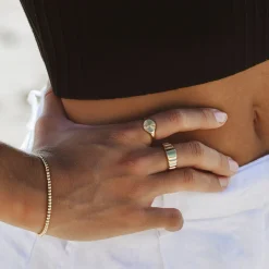 Atolea Jewelry Rings<Sun Signet Ring