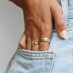 Atolea Jewelry Rings<Sun Signet Ring