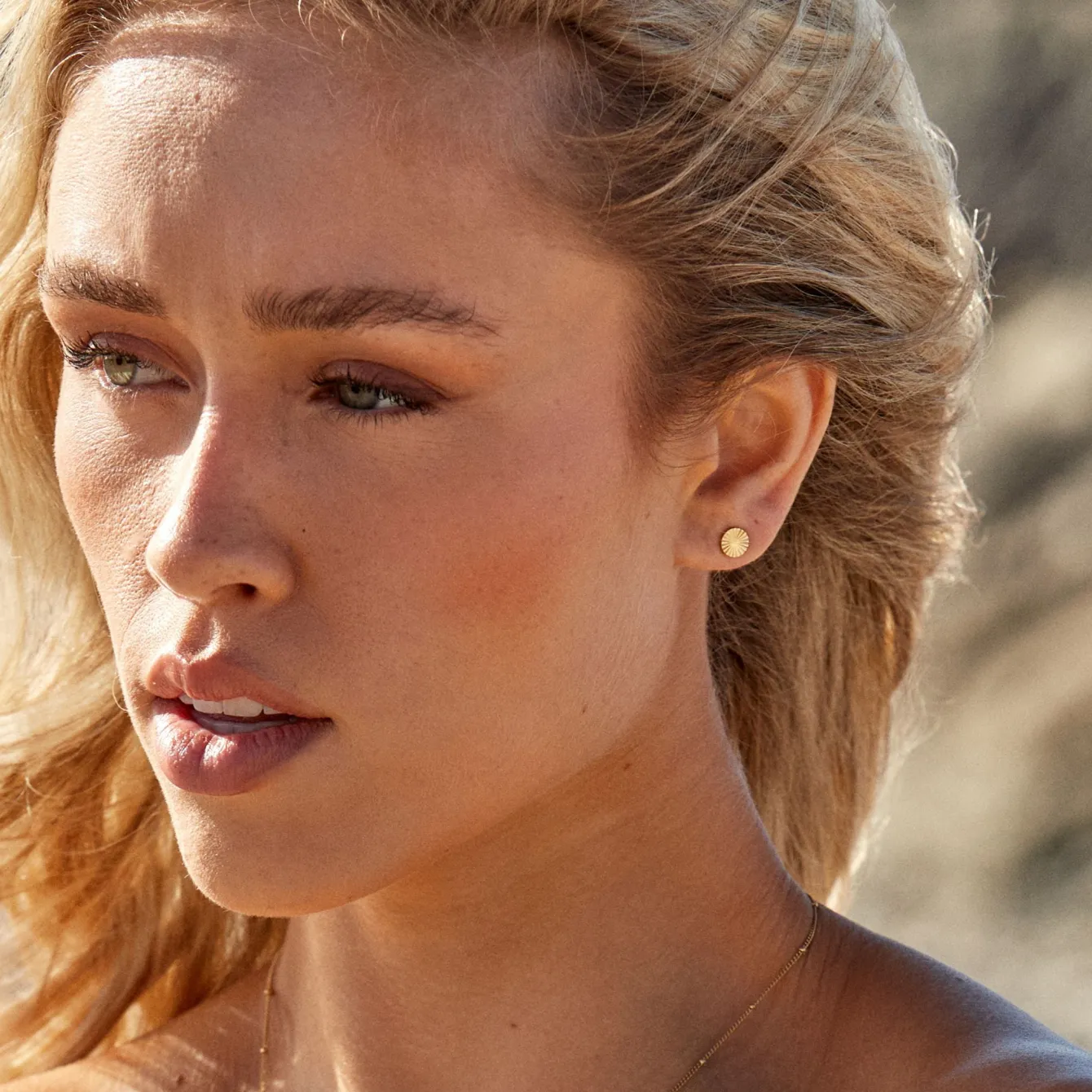 Atolea Jewelry Earrings<Sun Stud Earrings