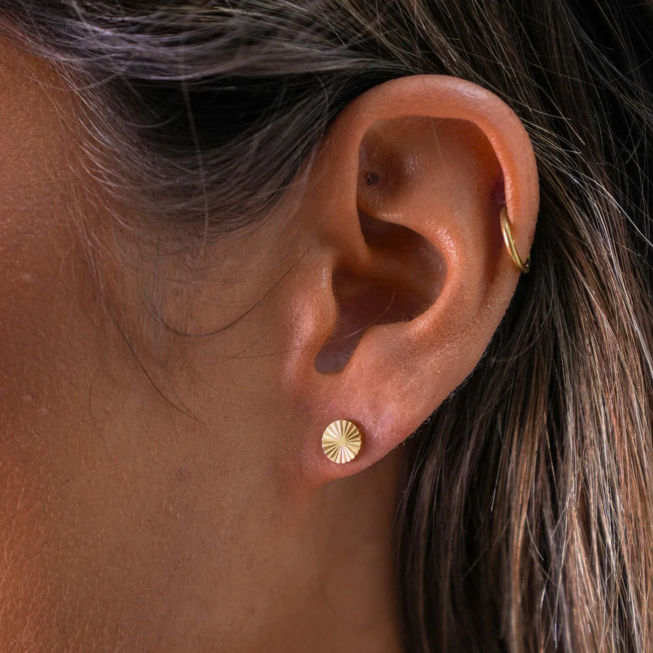Atolea Jewelry Earrings<Sun Stud Earrings