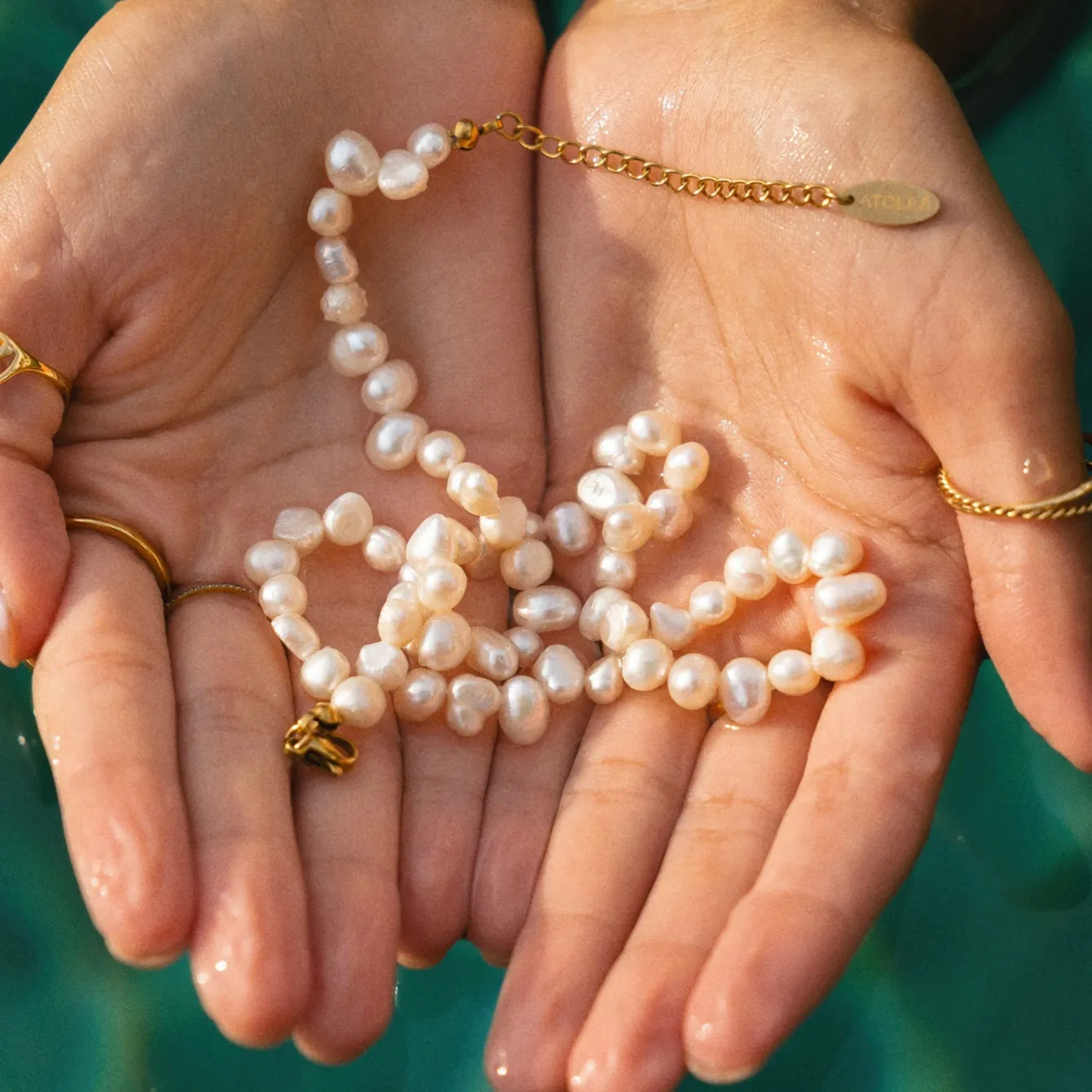 Atolea Jewelry Pearls|Necklaces<Sunseeker Choker