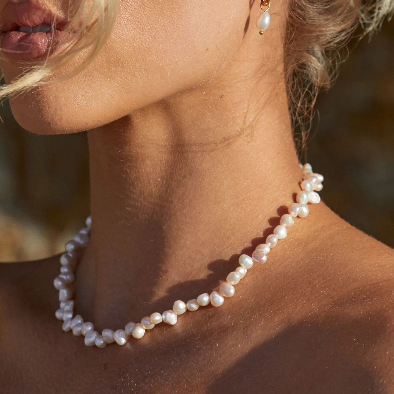 Atolea Jewelry Pearls|Necklaces<Sunseeker Choker