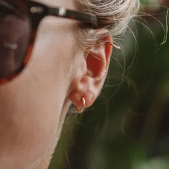 Atolea Jewelry Earrings<Tiny Huggie Hoops