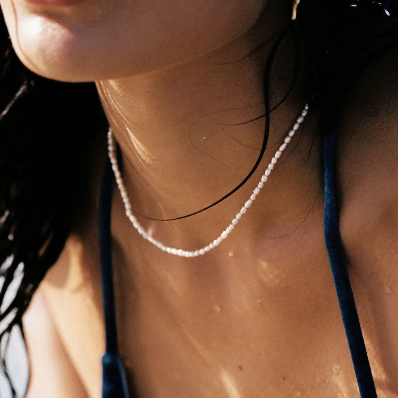 Atolea Jewelry Pearls|Necklaces<Tiny Pearls Choker