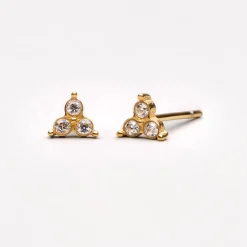Atolea Jewelry Earrings<Trio Diamond Earrings