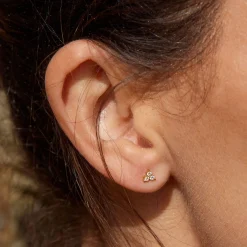 Atolea Jewelry Earrings<Trio Diamond Earrings