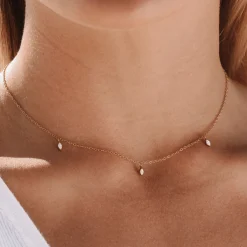 Atolea Jewelry Necklaces<Triple Diamonds Choker