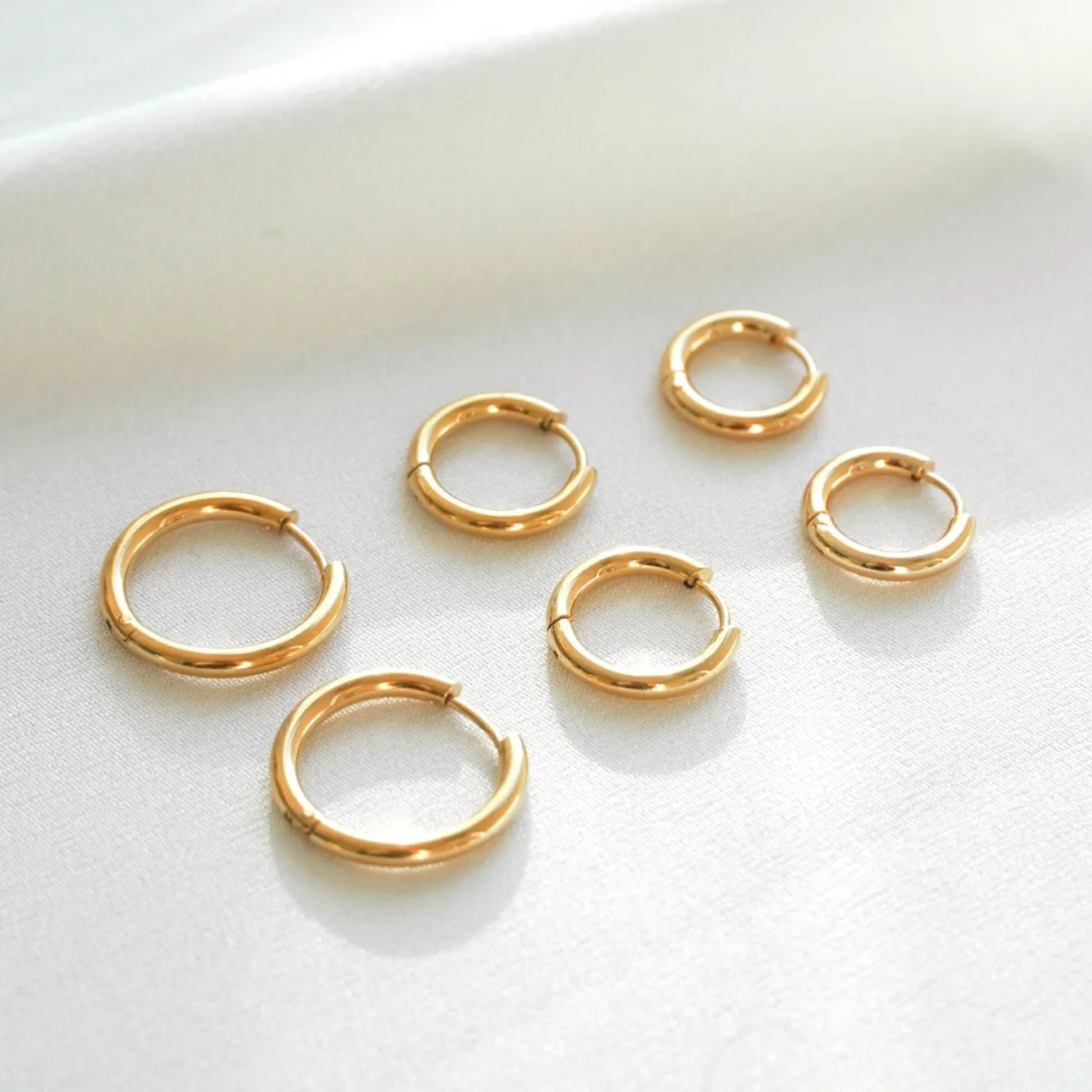 Atolea Jewelry Earrings<Triple Hoop Earrings Bundle