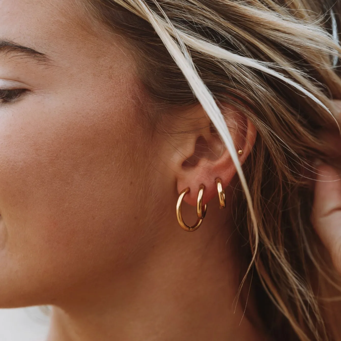 Atolea Jewelry Earrings<Triple Hoop Earrings Bundle