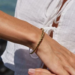 Atolea Jewelry Bracelets<Twisted Cuff