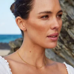 Atolea Jewelry Earrings<Twisted Hoops Earrings