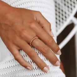 Atolea Jewelry Rings<Twisted Ring