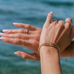 Atolea Jewelry Rings<Wavy Ring