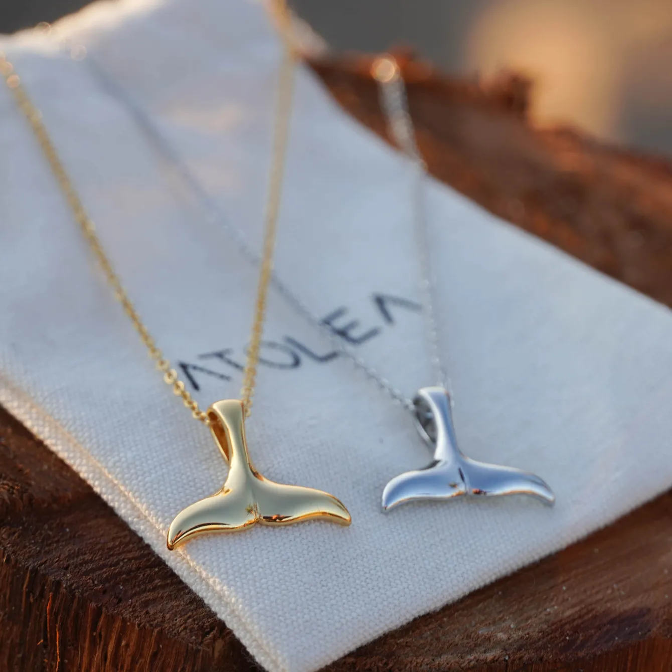 Atolea Jewelry Necklaces<Whale Tail Necklace